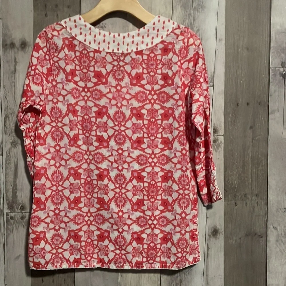 Girls Rikshaw Design Long-Sleeve Tunic Coverup